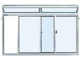Janelas 2 folhas c b 100x100